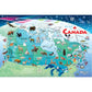 Map of Canada 48 Piece Floor Jigsaw Puzzle Cobble Hill