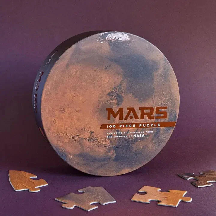 Mars 100 Piece Round Jigsaw Puzzle Chronicle
