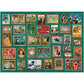 Masterpieces Collage Green 1000 Piece Jigsaw Puzzle Eurographics
