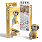 Meerkat 3D Cardboard Model Kit Eugy
