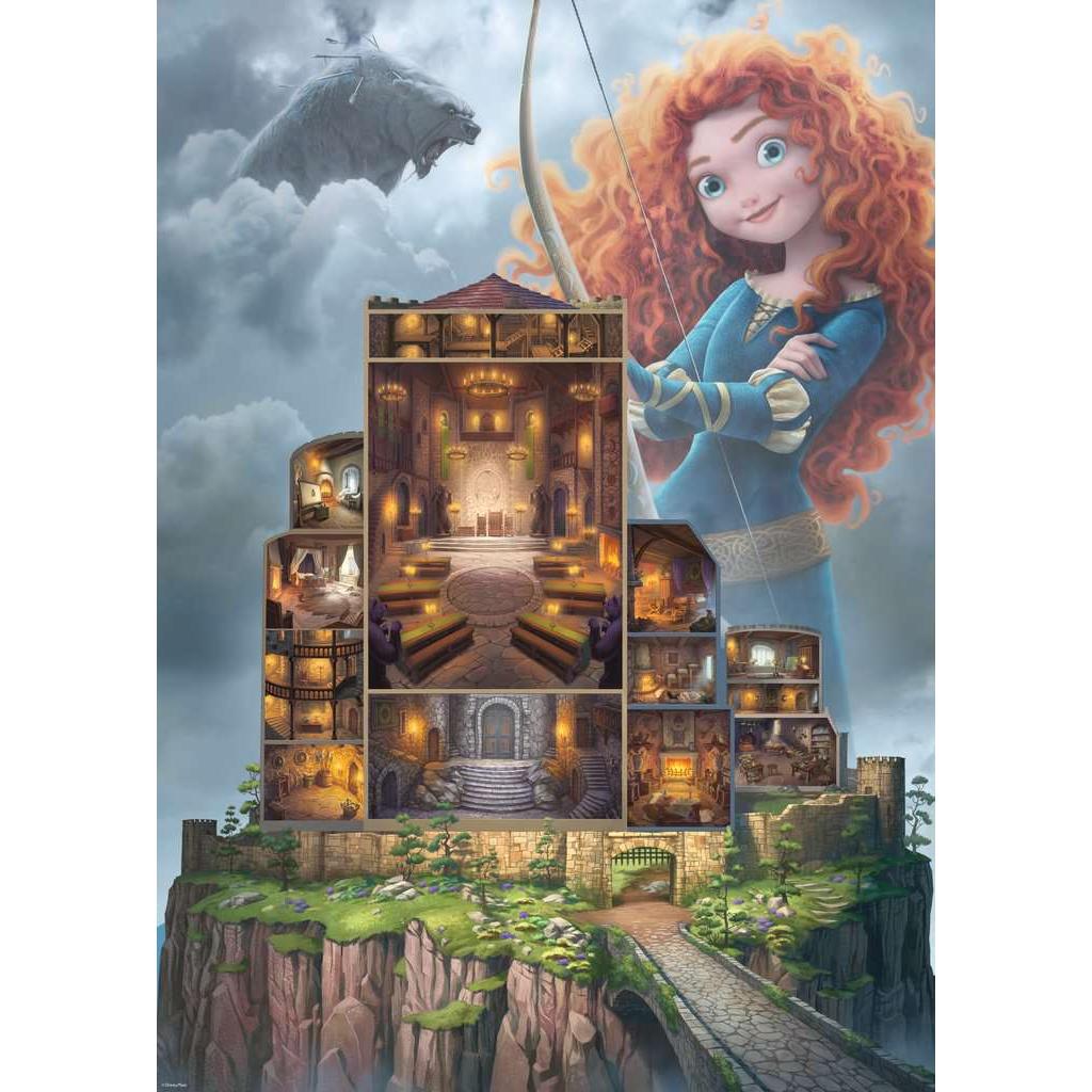Merida "Disney Castle Collection" 1000 Piece Jigsaw Puzzle Ravensburger