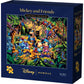 Mickey & Friends Exploring the Jungle 500 Piece Jigsaw Puzzle Disney x Dowdle