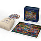 Mickey & Friends Painting in Paris 500 Piece Jigsaw Puzzle Disney x Dowdle