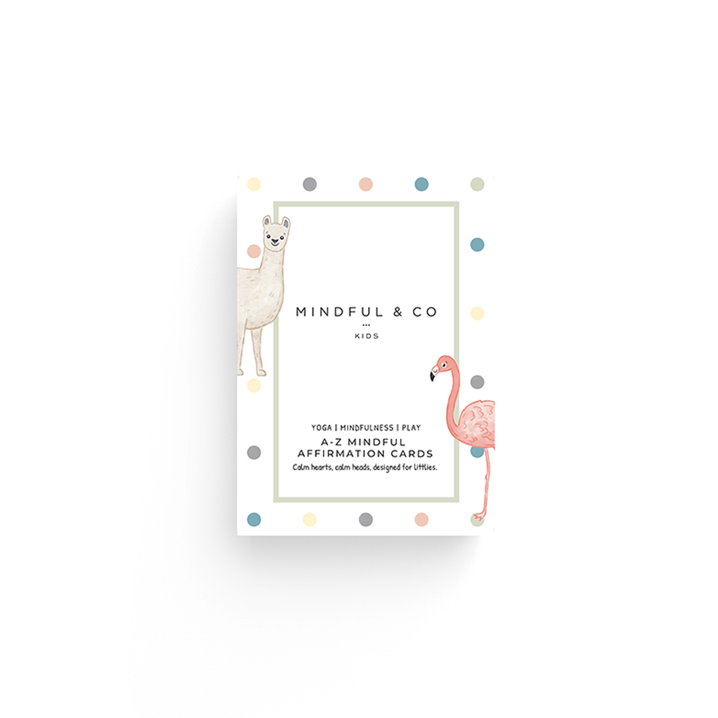 A-Z Mindful Affirmation Cards - Chickadees Wooden Toys