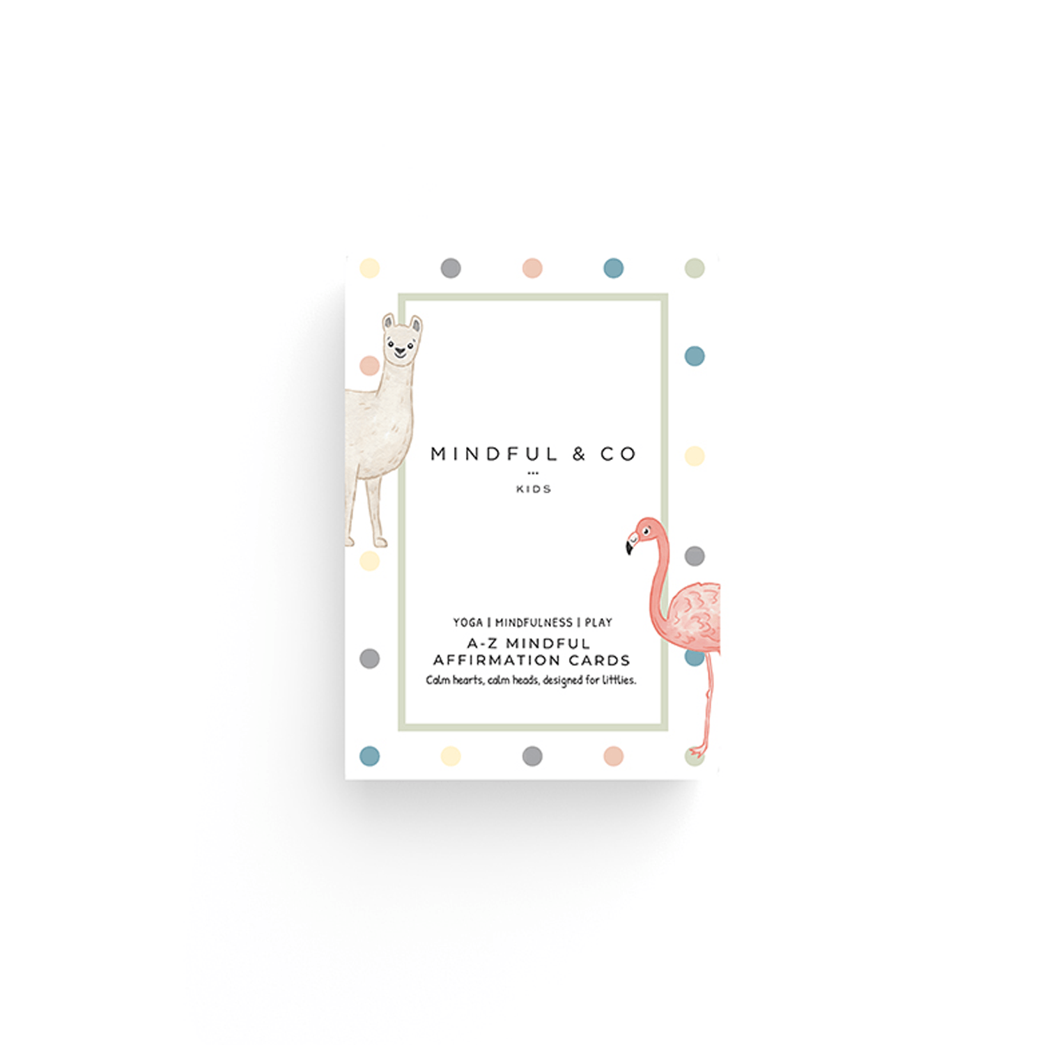 A-Z Mindful Affirmation Cards - Chickadees Wooden Toys