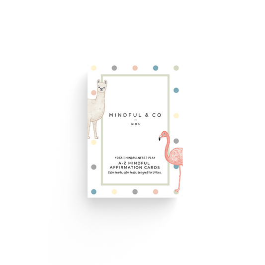 A-Z Mindful Affirmation Cards - Chickadees Wooden Toys
