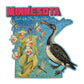 Minnesota 100 Piece Mini Shaped Jigsaw Puzzle Galison