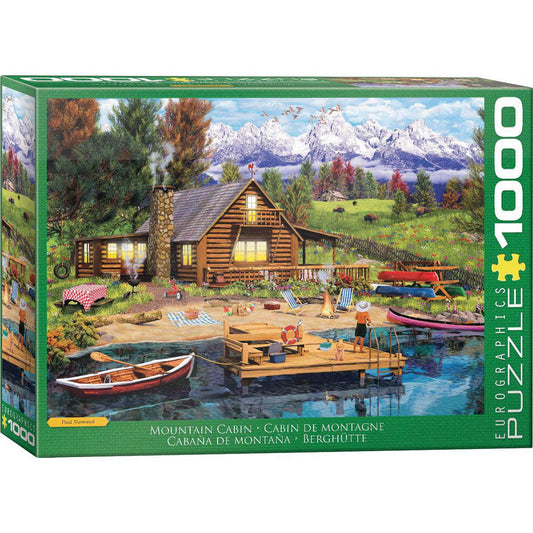 Mountain Garden 1000 Piece Jigsaw Puzzle Eurographics