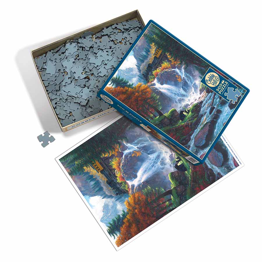 Mountain Pass 500 Piece Jigsaw Puzzle Cobble Hill