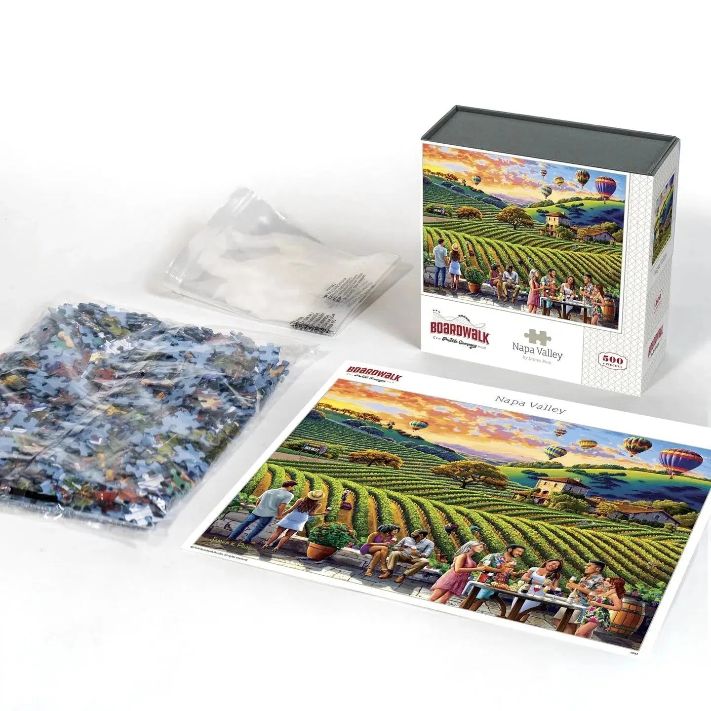 Napa Valley 500 Piece Jigsaw Puzzle Boardwalk