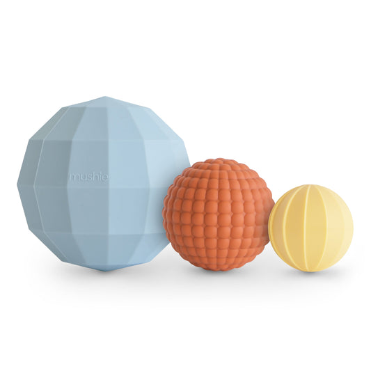 Nesting Spheres Sensory Toy - Chickadees Wooden Toys