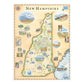 New Hampshire 1000 Piece Jigsaw Puzzle Xplorer Maps