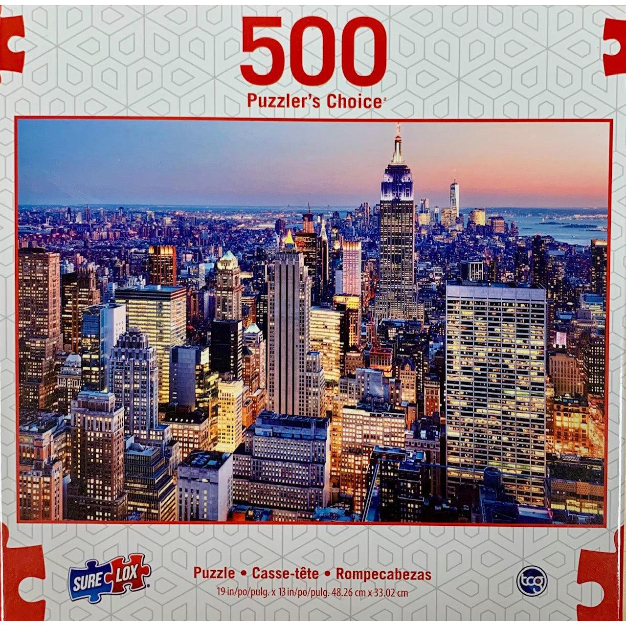 New York City Puzzler's Choice 500 Piece Jigsaw Puzzle Sure Lox