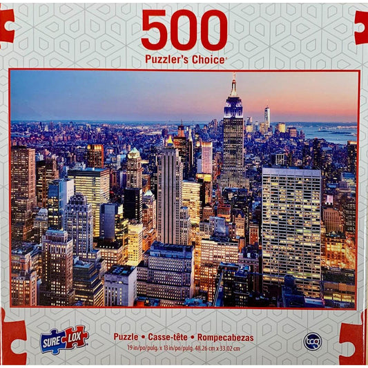 New York City Puzzler's Choice 500 Piece Jigsaw Puzzle Sure Lox