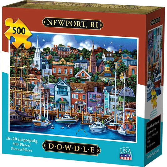 Newport Rhode Island 500 Piece Jigsaw Puzzle Dowdle
