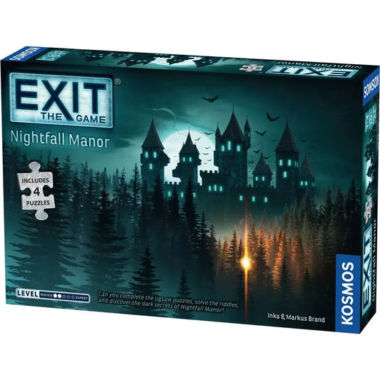 Nightfall Manor with Jigsaw Puzzles - Exit the Escape Room Game - Kosmos