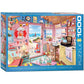 Ocean Cottage 1000 Piece Jigsaw Puzzle Eurographics