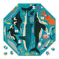 Ocean Life to Scale 300 Piece Octagon Jigsaw Puzzle Mudpuppy