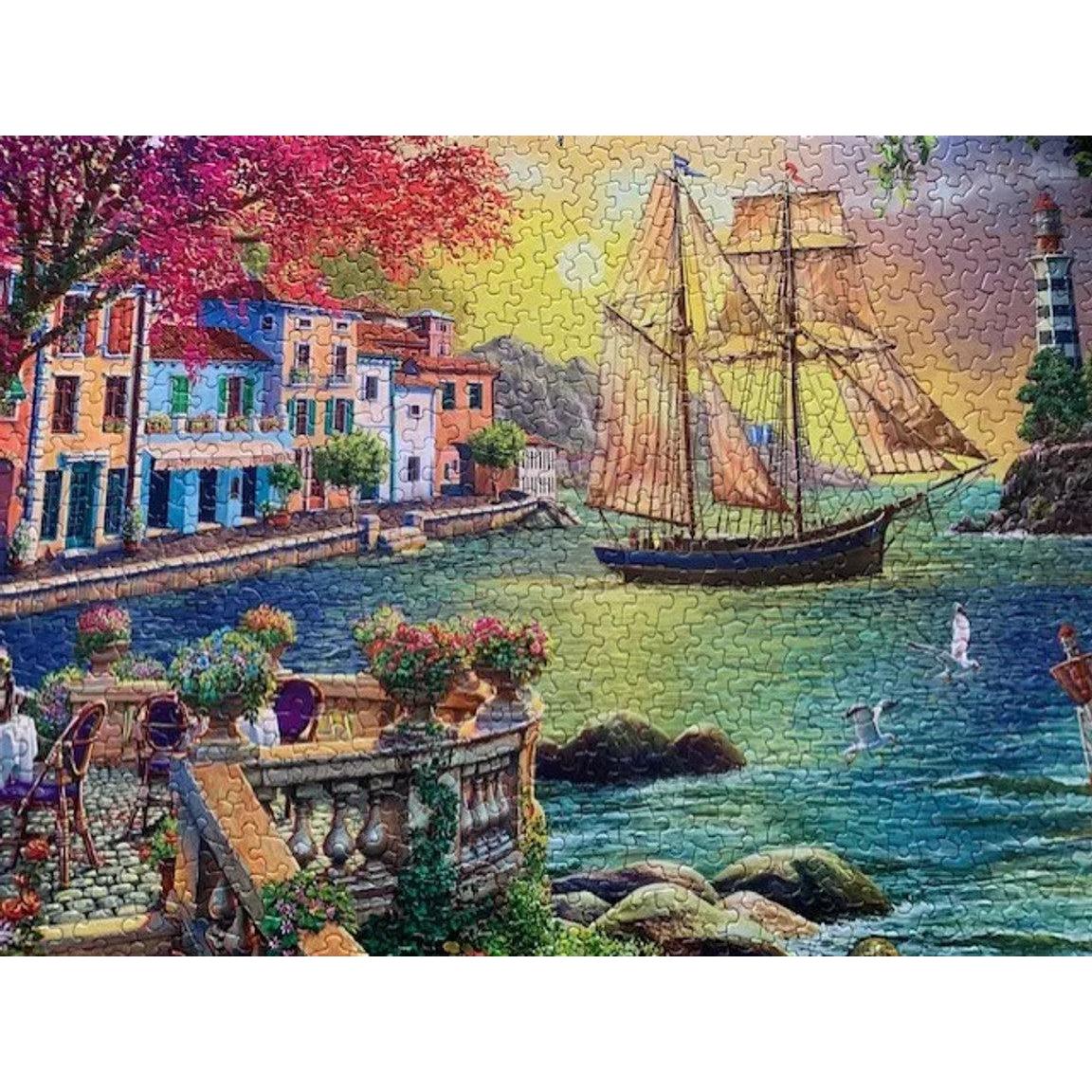 Oceanside Sunset 1000 Piece Jigsaw Puzzle Springbok