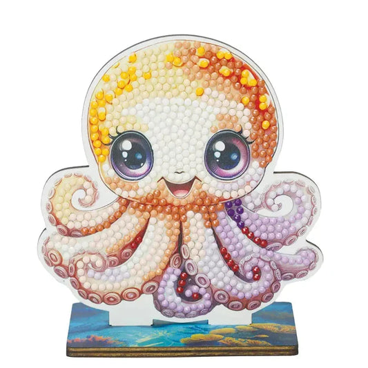 Octopus "Ocean" Crystal Art Buddies Kit Craft Buddy