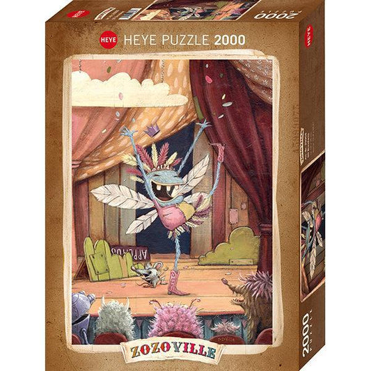Off Broadway Zozoville 2000 Piece Jigsaw Puzzle Heye