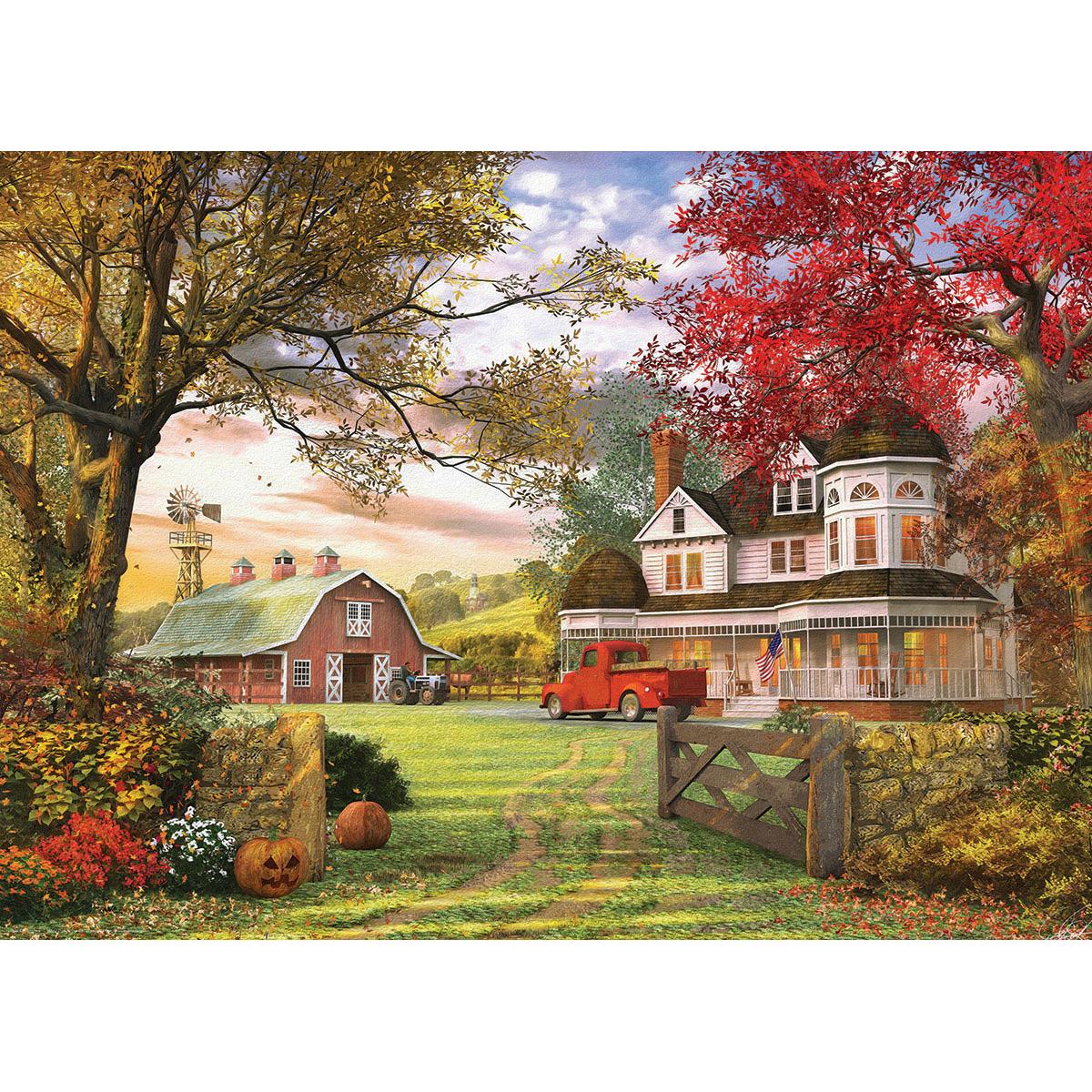 Old Pumpkin Farm 1000 Piece Jigsaw Puzzle Eurographics