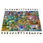 Once Upon a Fairytale 2000 Piece Wood Jigsaw Puzzle Wooden City