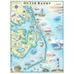 Outer Banks of North Carolina 1000 Piece Jigsaw Puzzle Xplorer Maps