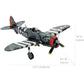 P-47 Thunderbolt 3D Steel Model Kit Metal Earth