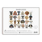 Paper Dogs 1000 Piece Jigsaw Puzzle Galison
