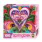 Paper Hearts 1000 Piece Jigsaw Puzzle Springbok