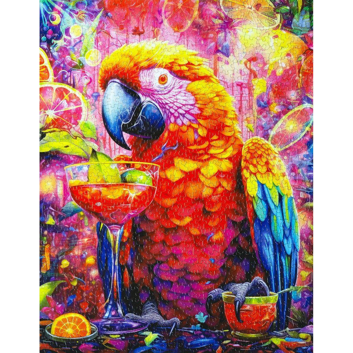 Paradise Parrot 1000 Piece Jigsaw Puzzle Springbok