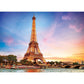 Paris La Tour Eiffel 1000 Piece Jigsaw Puzzle Eurographics