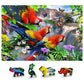 Parrot Island 150 Piece Wood Jigsaw Puzzle Wooden City