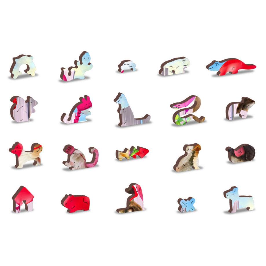 Party Time 150 Piece Jigsaw Puzzle Wooden City