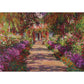 Pathway in Monet's Garden at Giverny 1000 Piece Jigsaw Puzzle Piatnik