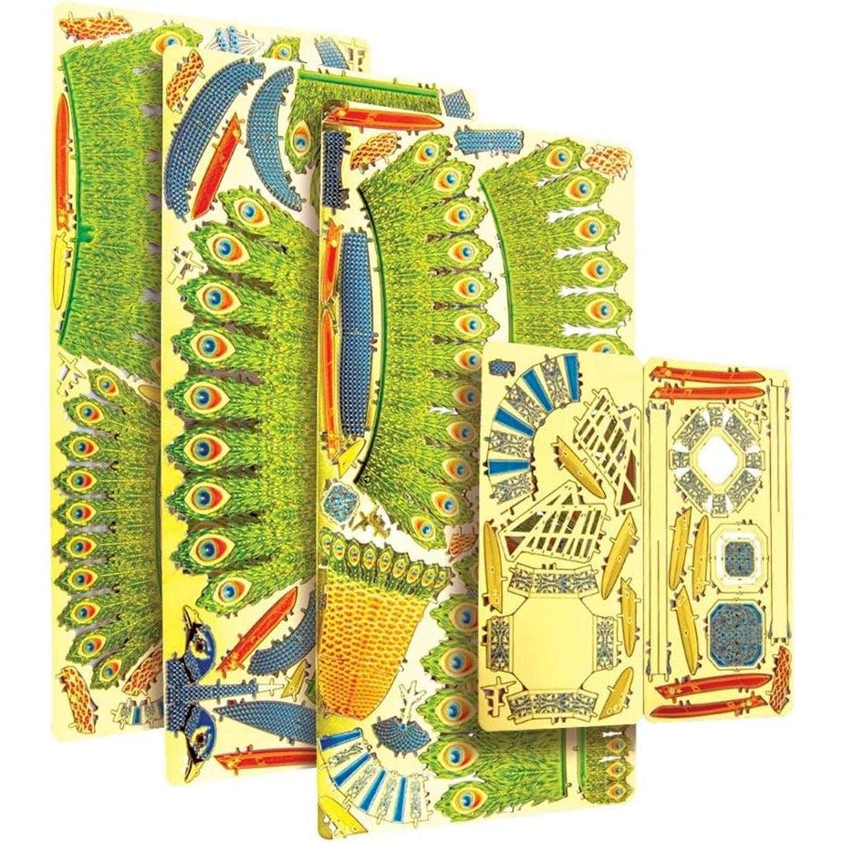 Peacock Premium 3D Steel Model Kit Metal Earth