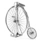 Penny-Farthing 3D Steel Model Kit Metal Earth