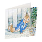 Peter Rabbit Under the Gate Crystal Art Card Kit Craft Buddy
