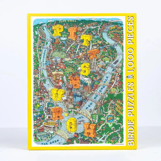 Pittsburgh 1000 Piece Jigsaw Puzzle Birdie