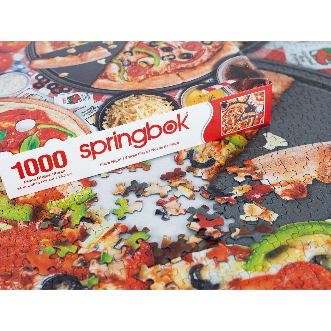 Pizza Night 1000 Piece Jigsaw Puzzle Springbok