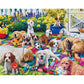 Playful Pups on Parade 1000 Piece Jigsaw Puzzle Springbok