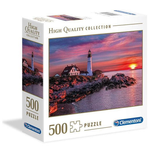 Portland Head Light 500 Piece Jigsaw Puzzle Clementoni