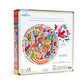 Positivity 500 Piece Round Jigsaw Puzzle eeBoo