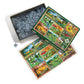 Postcards from the Farm 1000 Piece Jigsaw Puzzle Cobble Hill
