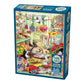 Potting Shed Cats 500 Piece Jigsaw Puzzle Cobble Hill