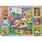 Puppies & Posies 1000 Piece Jigsaw Puzzle Cobble Hill