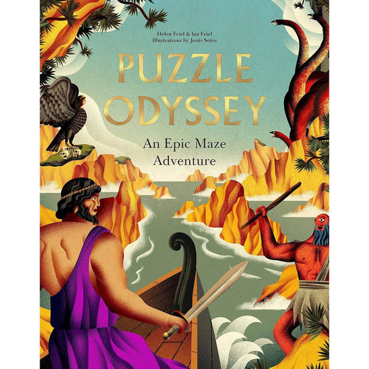 Puzzle Odyssey: An Epic Maze Adventure Book Laurence King