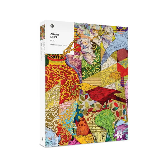 Quilt 1000 Piece Jigsaw Puzzle Pomegranate