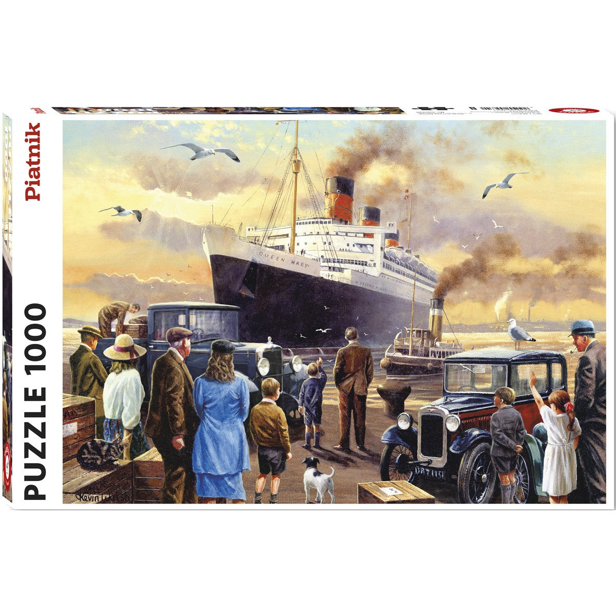 R.M.S. Queen Mary 1000 Piece Jigsaw Puzzle Piatnik